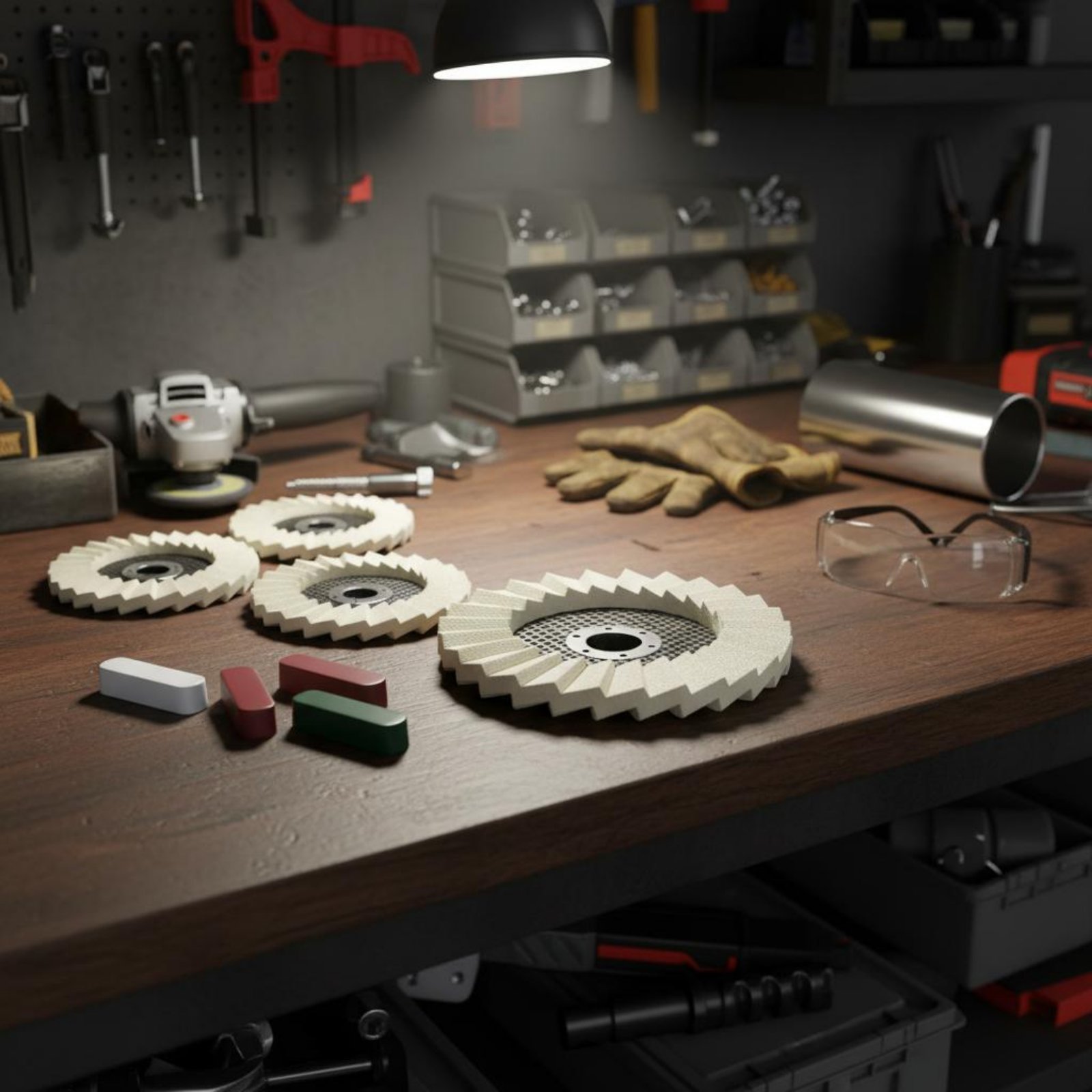 7 Pieces Wool Polishing Wheel  - Kit Power Tools ulasan dan harga