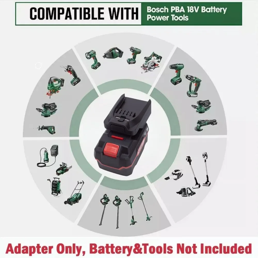 Adapter/Converter for Lidl Par - Power Tools Green Color ulasan dan harga